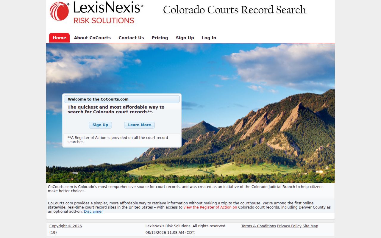Kiowa County court docket register search source